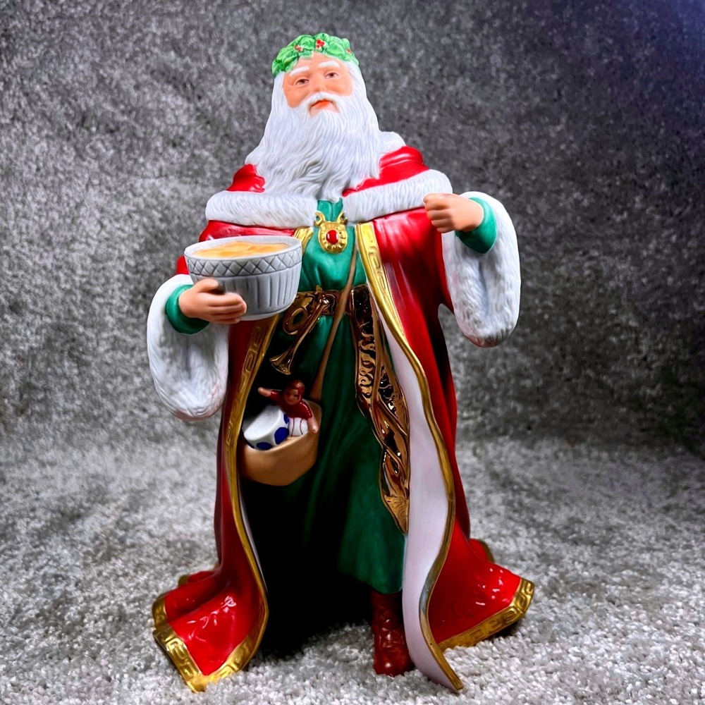 Lenox Father Christmas Figurine Festive‎ Holiday Decoration 1989